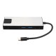 7-in-1 USB-C Hub Type-C to USB3.0 Adapter 4K HD VGA Gigabit Ethernet Converter PD Fast Charging SD/TF Card Reader Multi-functional Docking Station