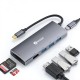 KZ9 7 in 1 Type-C to 3*USB 3.0 HD SD/TF Card Reader 87W PD Charger Hub Docking Station for Tablet Laptop KZ9 7 in 1 Type-C to 3*USB 3.0 HD SD/TF Card Reader 87W PD Charger Hub Docking Station for Tablet Laptop