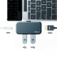 R32 4-in-1 USB-C Hub Type-C to USB3.0 Adapter HD Converter PD Fast Charging Multi-functional Docking Station