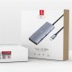 R37 7-in-1 USB-C Hub Type-C to USB3.0 Adapter HD Converter VGA Adapter SD/TF Card Reader PD Fast Charging Multi-functional Docking Station R37 7-in-1 USB-C Hub Type-C to USB3.0 Adapter HD Converter VGA Adapter SD/TF Card Reader PD Fast Charging Multi-functional Docking Station