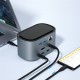 R39 12-in-1 USB-C Hub M.2 SSD Enclosure Support 2TB USB3.0+Gigabit Ethernet+HD+DP+HOST+PD Multi-functional Docking Station R39 12-in-1 USB-C Hub M.2 SSD Enclosure Support 2TB USB3.0+Gigabit Ethernet+HD+DP+HOST+PD Multi-functional Docking Station