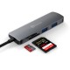 ZH83 5-in-1 Type-C to HD Converter USB 3.0 High Speed TF SD Card Reader Multifunctional Adapter USB Hub