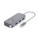 BW-TH10 6-in-1 USB-C Data Hub 6 Ports USB3.0 Docking Station Type-C PD Charging USB Adapter Converter