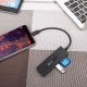BW-TH4 5-in-1 Type-C to 3-Port USB 3.0 SD TF Card Reader Data Hub