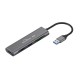 HC501/HU501 Type-C/Type-A to USB3.0 5 in 1 USB Hub SD TF Card Reader Adapter Aluminum Alloy Extender Extension Connector for PC Laptop