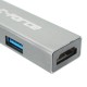 CF002 Type-C to Type-C PD Charging USB 3.1 4K Display Hub Docking for Nintendo Switch CF002 Type-C to Type-C PD Charging USB 3.1 4K Display Hub Docking for Nintendo Switch