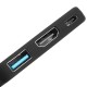 CF003 Type-C to Type-C USB 3.1 4K Display Hub USB Docking for Nintendo Switch for Samsung S8 CF003 Type-C to Type-C USB 3.1 4K Display Hub USB Docking for Nintendo Switch for Samsung S8