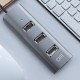 DM CHB008 USB2.0 with 4 Ports USB Hub Extender Extension Connector Adapter for PC Laptop