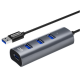 DM CHB009 4 Ports USB3.0 Hub 300Mbps Extender Extension Connector Adapter USB Hub for PC Laptop DM CHB009 4 Ports USB3.0 Hub 300Mbps Extender Extension Connector Adapter USB Hub for PC Laptop