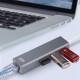 DM CHB012 3 ports USB3.0 Hub 5Gbps 100M Network Port RJ45 Adapter USB Hub for Mobile Phones Tablets DM CHB012 3 ports USB3.0 Hub 5Gbps 100M Network Port RJ45 Adapter USB Hub for Mobile Phones Tablets
