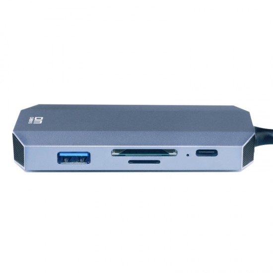 DM CHB015 Type - C 9 in 1 HUB USB 3.0 HD 4K Display Conversion Adapter PD Charging SD TF Card Reader Data USB Hub DM CHB015 Type - C 9 in 1 HUB USB 3.0 HD 4K Display Conversion Adapter PD Charging SD TF Card Reader Data USB Hub