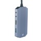 DM CHB015 Type - C 9 in 1 HUB USB 3.0 HD 4K Display Conversion Adapter PD Charging SD TF Card Reader Data USB Hub DM CHB015 Type - C 9 in 1 HUB USB 3.0 HD 4K Display Conversion Adapter PD Charging SD TF Card Reader Data USB Hub