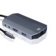 DM CHB015 Type - C 9 in 1 HUB USB 3.0 HD 4K Display Conversion Adapter PD Charging SD TF Card Reader Data USB Hub DM CHB015 Type - C 9 in 1 HUB USB 3.0 HD 4K Display Conversion Adapter PD Charging SD TF Card Reader Data USB Hub