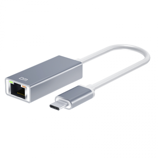 DM CHB017 Type - C to Gigabit Network Port Hub RJ45 Adapter Hub Extender Extension Connector DM CHB017 Type - C to Gigabit Network Port Hub RJ45 Adapter Hub Extender Extension Connector