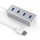 GNS-S01 4 Ports USB3.0 Hub with 3.5MM Power Supply Interface USB Hub Extender Extension Connector Adapter for PC Laptop Tablet GNS-S01 4 Ports USB3.0 Hub with 3.5MM Power Supply Interface USB Hub Extender Extension Connector Adapter for PC Laptop Tablet
