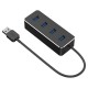 GNS-S01 4 Ports USB3.0 Hub with 3.5MM Power Supply Interface USB Hub Extender Extension Connector Adapter for PC Laptop Tablet GNS-S01 4 Ports USB3.0 Hub with 3.5MM Power Supply Interface USB Hub Extender Extension Connector Adapter for PC Laptop Tablet