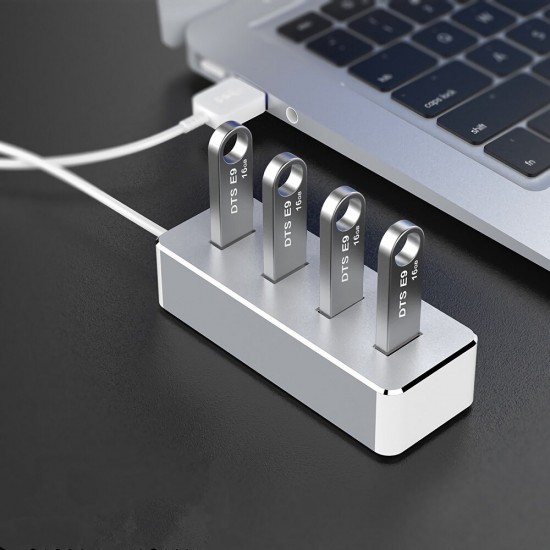 GNS-S01 4 Ports USB3.0 Hub with 3.5MM Power Supply Interface USB Hub Extender Extension Connector Adapter for PC Laptop Tablet GNS-S01 4 Ports USB3.0 Hub with 3.5MM Power Supply Interface USB Hub Extender Extension Connector Adapter for PC Laptop Tablet