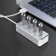 GNS-S01 4 Ports USB3.0 Hub with 3.5MM Power Supply Interface USB Hub Extender Extension Connector Adapter for PC Laptop Tablet GNS-S01 4 Ports USB3.0 Hub with 3.5MM Power Supply Interface USB Hub Extender Extension Connector Adapter for PC Laptop Tablet