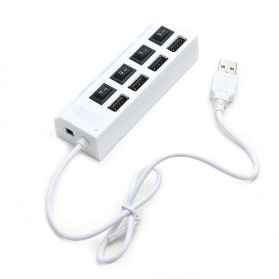 4/7 Ports USB Hub USB 2.0 Splitter Adapter for Notebook/Tablet Computer PC High Speed USB Hubs with independent Power Switch Hub Extender 4/7 Ports USB Hub USB 2.0 Splitter Adapter for Notebook/Tablet Computer PC High Speed USB Hubs with independent Power Switch Hub Extender