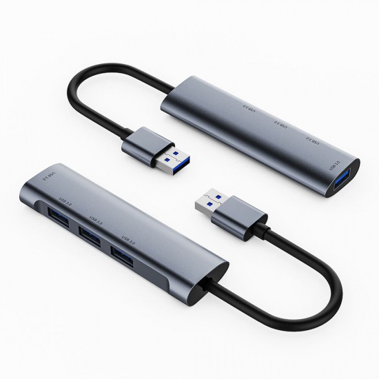 UHB01 4port USB3.0 Splitter USB Hub 4 in 1 Type A to USB 3.0 Docking Station Adapter 5Gbps Converter