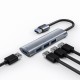 UHB01 4port USB3.0 Splitter USB Hub 4 in 1 Type A to USB 3.0 Docking Station Adapter 5Gbps Converter UHB01 4port USB3.0 Splitter USB Hub 4 in 1 Type A to USB 3.0 Docking Station Adapter 5Gbps Converter