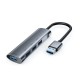 UHB01 4port USB3.0 Splitter USB Hub 4 in 1 Type A to USB 3.0 Docking Station Adapter 5Gbps Converter
