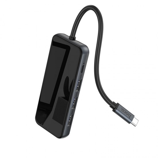 HB15 5 in 1 USB Hubs Type-C to USB3.0 HDMI PD67W USB Adapter Converter Docking Station HB15 5 in 1 USB Hubs Type-C to USB3.0 HDMI PD67W USB Adapter Converter Docking Station