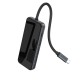 HB15 5 in 1 USB Hubs Type-C to USB3.0 HDMI PD67W USB Adapter Converter Docking Station HB15 5 in 1 USB Hubs Type-C to USB3.0 HDMI PD67W USB Adapter Converter Docking Station