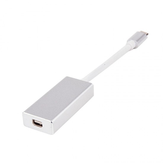 HW-TC03 USB3.1 Type-C to mini DP USB Hub 10Gbps Aluminum alloy Connector HD Adapter Cable for Monitor Laptop