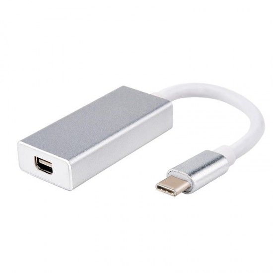 HW-TC03 USB3.1 Type-C to mini DP USB Hub 10Gbps Aluminum alloy Connector HD Adapter Cable for Monitor Laptop