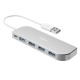 H6 USB Hub USB2.0 High Speed Docking Station Data Transmission Adapter Converter for Keyboard Mouse Printer