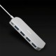 H6 USB Hub USB2.0 High Speed Docking Station Data Transmission Adapter Converter for Keyboard Mouse Printer