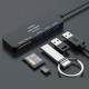 Z300HUB USB Splitter Extender Card Reader Hub Converter Computer Multifunctional Extension 3-port USB3.0 + SD / TF