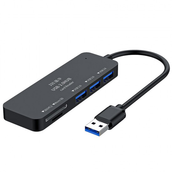 Z300HUB USB Splitter Extender Card Reader Hub Converter Computer Multifunctional Extension 3-port USB3.0 + SD / TF