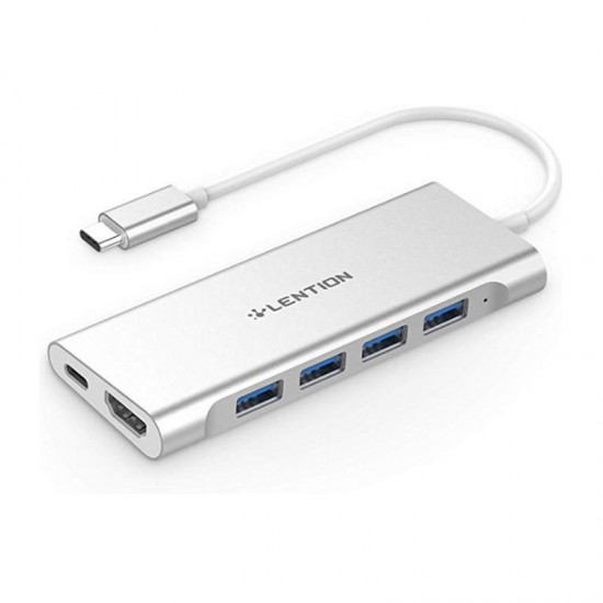 USB-C Multi-Port Hub with 4K HD Output USB 3.0 PD Charge USB Hub for MacBooks USB-C Multi-Port Hub with 4K HD Output USB 3.0 PD Charge USB Hub for MacBooks