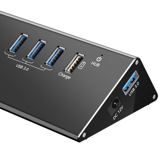 KH2110 USB 3.0 Hub M.2 SSD HDD Enclosure Built-in M.2 SATA Channel Solid State Hard Disk Box