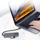 MATE 6 AIR 6 in 1 USB-C Data Hub with 6-Port USB 3.0 TF SD Card Reader USB-C HDMI for MacBooks Notebooks Phone