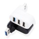 STAR3 Port USB3.0+2 USB2.0 Hub Mini USB Hub High Speed Rotate Splitter Adapter for Laptop Notebook PC accessories