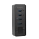 HB-8902U3 4 Ports Adapter USB3.0 5Gbps with Current and Voltage Display Connector USB Hub for PC Laptop HB-8902U3 4 Ports Adapter USB3.0 5Gbps with Current and Voltage Display Connector USB Hub for PC Laptop
