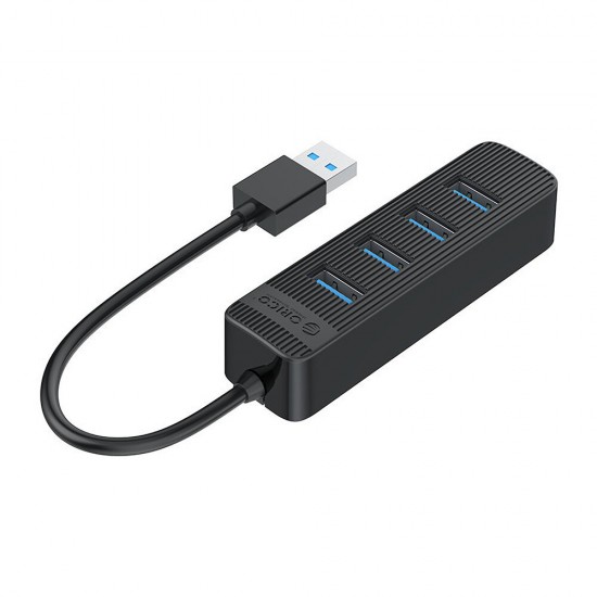 4 Port USB3.0 Hub Splitter 5Gbps High Speed Extender Converter with Type-C Port for Laptop Desktop Computer TWU3-4A