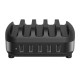 DUK-5P 40W 5 Port USB Smart Desktop Charging Station USB Hub with Phone & Tablet Stand DUK-5P 40W 5 Port USB Smart Desktop Charging Station USB Hub with Phone & Tablet Stand