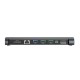 TB3-S1 Thunderbolt3 8 in 1 USB Hub 40Gbps RJ45 SD DP Type-C 8K Resolution Adapter Extender Connector for PC Laptop TB3-S1 Thunderbolt3 8 in 1 USB Hub 40Gbps RJ45 SD DP Type-C 8K Resolution Adapter Extender Connector for PC Laptop