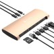 TB3-S1 Thunderbolt3 8 in 1 USB Hub 40Gbps RJ45 SD DP Type-C 8K Resolution Adapter Extender Connector for PC Laptop TB3-S1 Thunderbolt3 8 in 1 USB Hub 40Gbps RJ45 SD DP Type-C 8K Resolution Adapter Extender Connector for PC Laptop