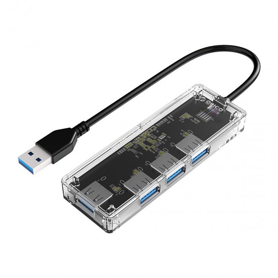 USB3.0 Hub Transparent Case USB3.0 Docking Station TF/SD Card Reader USB Data Transmission Adapter Converter TA1U3-4A / TA2U3-3ATS USB3.0 Hub Transparent Case USB3.0 Docking Station TF/SD Card Reader USB Data Transmission Adapter Converter TA1U3-4A / TA2U3-3ATS