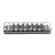 F7U Transparent 7-Port USB 3.0 Hub with Dual-port Power Supply F7U Transparent 7-Port USB 3.0 Hub with Dual-port Power Supply