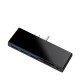 SGO771 Surface GO Hub 3 * USB 3.0 Hubs SD Card Reader Surface GO Adapter with 2 SD Card Slots 3.5mm Audio Port