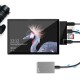 SUR368/SUR468/SUR568 Surface HUB USB Hub Card Reader for Surface Pro 3/4/5/6 with 1000Mbps RJ45 LAN 4K HD USB 3.0 Ports SD/TF Card Slots SUR368/SUR468/SUR568 Surface HUB USB Hub Card Reader for Surface Pro 3/4/5/6 with 1000Mbps RJ45 LAN 4K HD USB 3.0 Ports SD/TF Card Slots