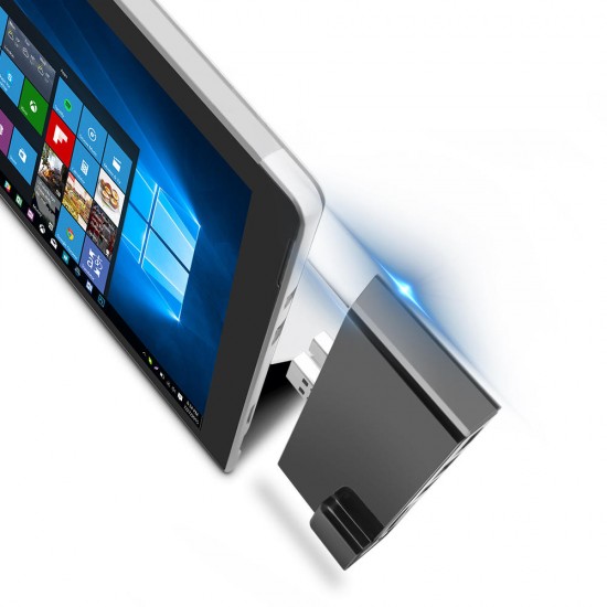 SUR368/SUR468/SUR568 Surface HUB USB Hub Card Reader for Surface Pro 3/4/5/6 with 1000Mbps RJ45 LAN 4K HD USB 3.0 Ports SD/TF Card Slots