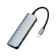XD120 USB-C Hub USB3.0 5Gbps High Speed Docking Station HDMI-compatible Adapter TF SD Card Reader USB Type-C Data Transmission Converter XD120 USB-C Hub USB3.0 5Gbps High Speed Docking Station HDMI-compatible Adapter TF SD Card Reader USB Type-C Data Transmission Converter