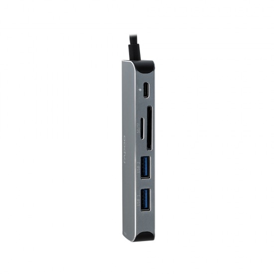 XD120 USB-C Hub USB3.0 5Gbps High Speed Docking Station HDMI-compatible Adapter TF SD Card Reader USB Type-C Data Transmission Converter XD120 USB-C Hub USB3.0 5Gbps High Speed Docking Station HDMI-compatible Adapter TF SD Card Reader USB Type-C Data Transmission Converter